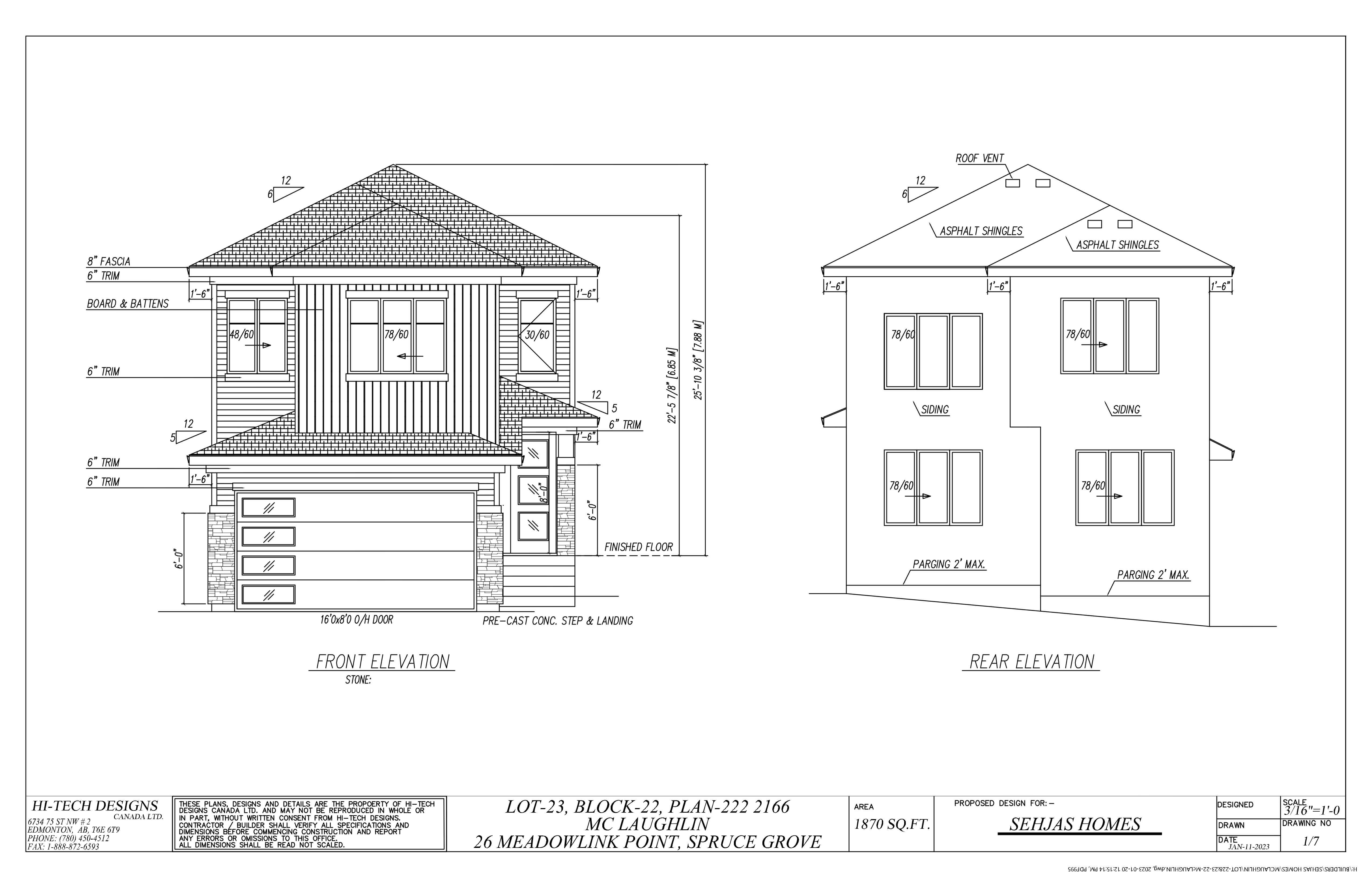 LOT 23 22 McLAUGHLIN