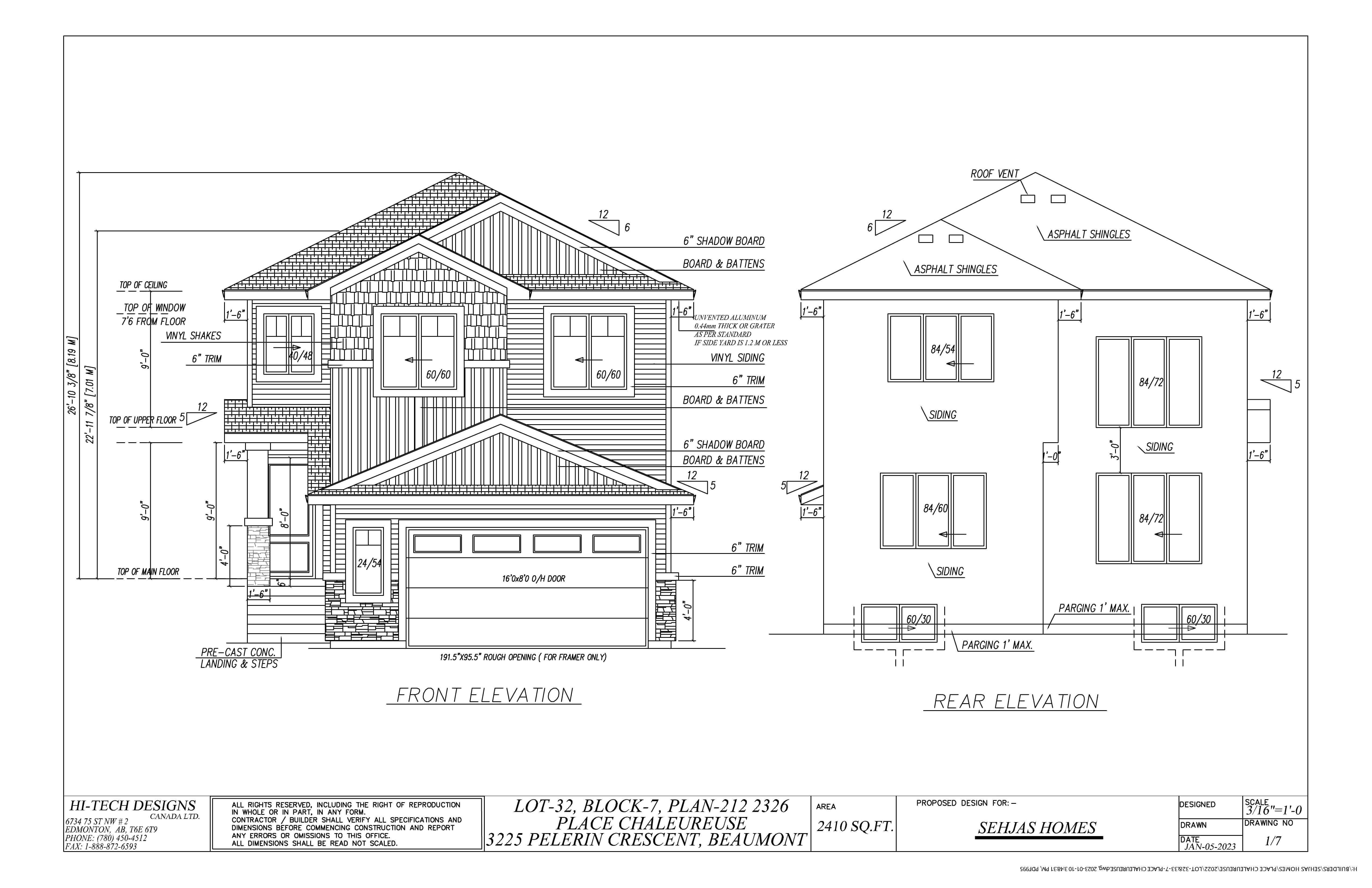 LOT 32 7 PLACE CHALEUREUSE