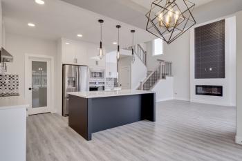 Black Kitchen Cabinets with Sherwood Park
