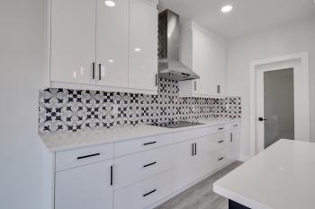 White Kitchen Cabinets in Sherwood Park 
